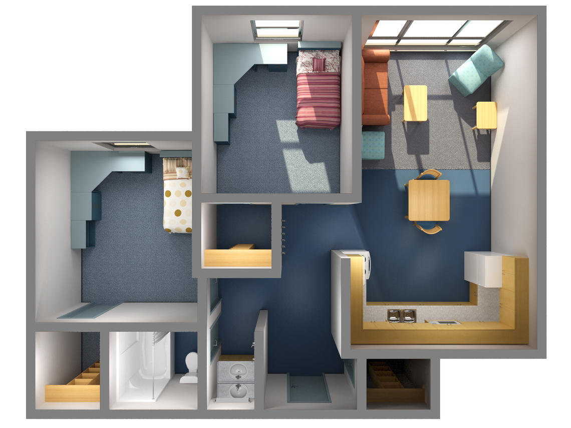 Cascade Floor Plan U Of C